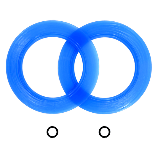 Ankiwi 2-Pack Flush Valve Seal Kit - Stops Ghost Flush, Fixes Running Toilet, Saves Water. Upgraded Silicone with O-Rings for American Standard Toilets, Fits Champion 4 & Eljer Titan 4 (7301111-0070A)
